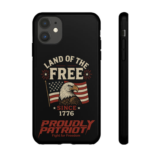 Freedom Phone Case: The Ultimate Patriotic Protector: For the Proud Patriot, USA Flag Phone Cover, Tough Cases for Veterans, Independence Day Gift