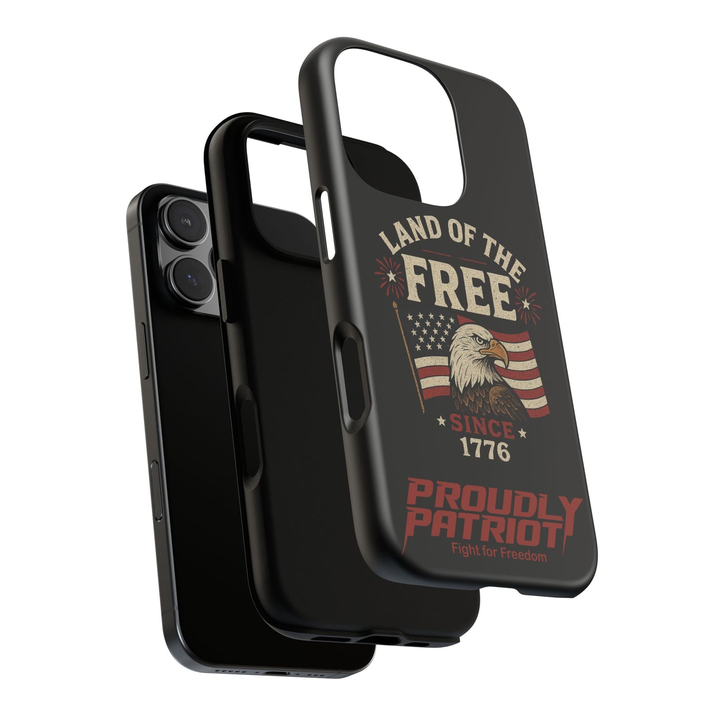 Freedom Phone Case: The Ultimate Patriotic Protector: For the Proud Patriot, USA Flag Phone Cover, Tough Cases for Veterans, Independence Day Gift
