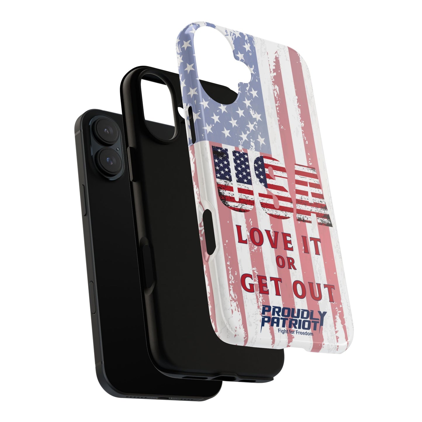 Stars, Stripes, and Zero Tolerance, Phone Case