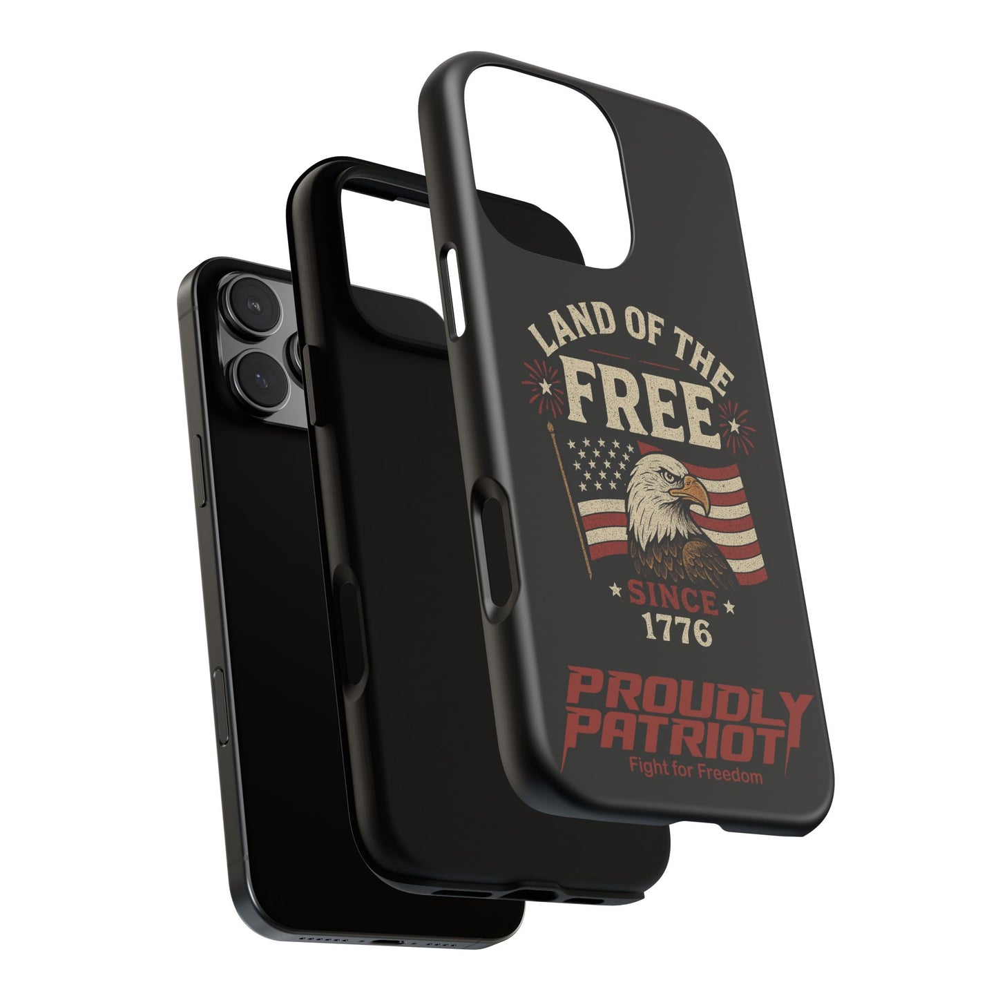 Freedom Phone Case: The Ultimate Patriotic Protector: For the Proud Patriot, USA Flag Phone Cover, Tough Cases for Veterans, Independence Day Gift