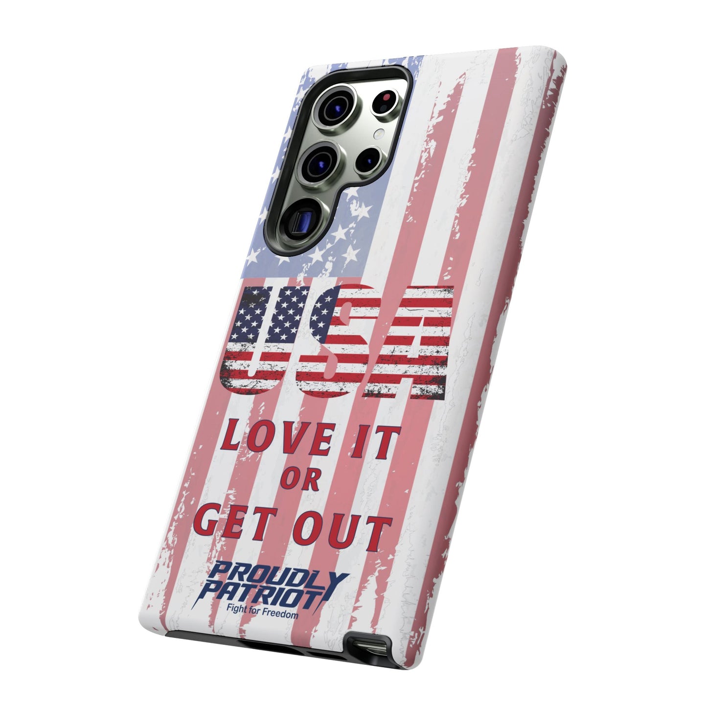 Stars, Stripes, and Zero Tolerance, Phone Case