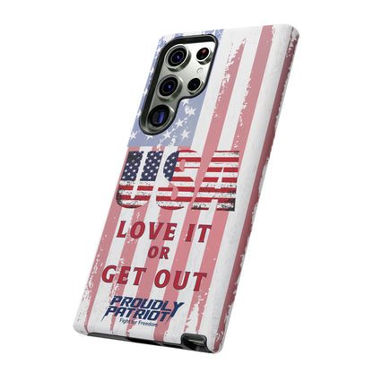 Stars, Stripes, and Zero Tolerance, Phone Case