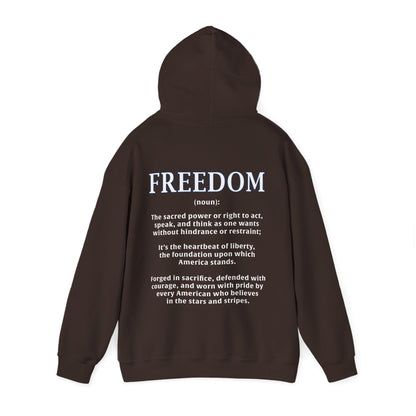 Freedom: The Heartbeat of Liberty Hoodie