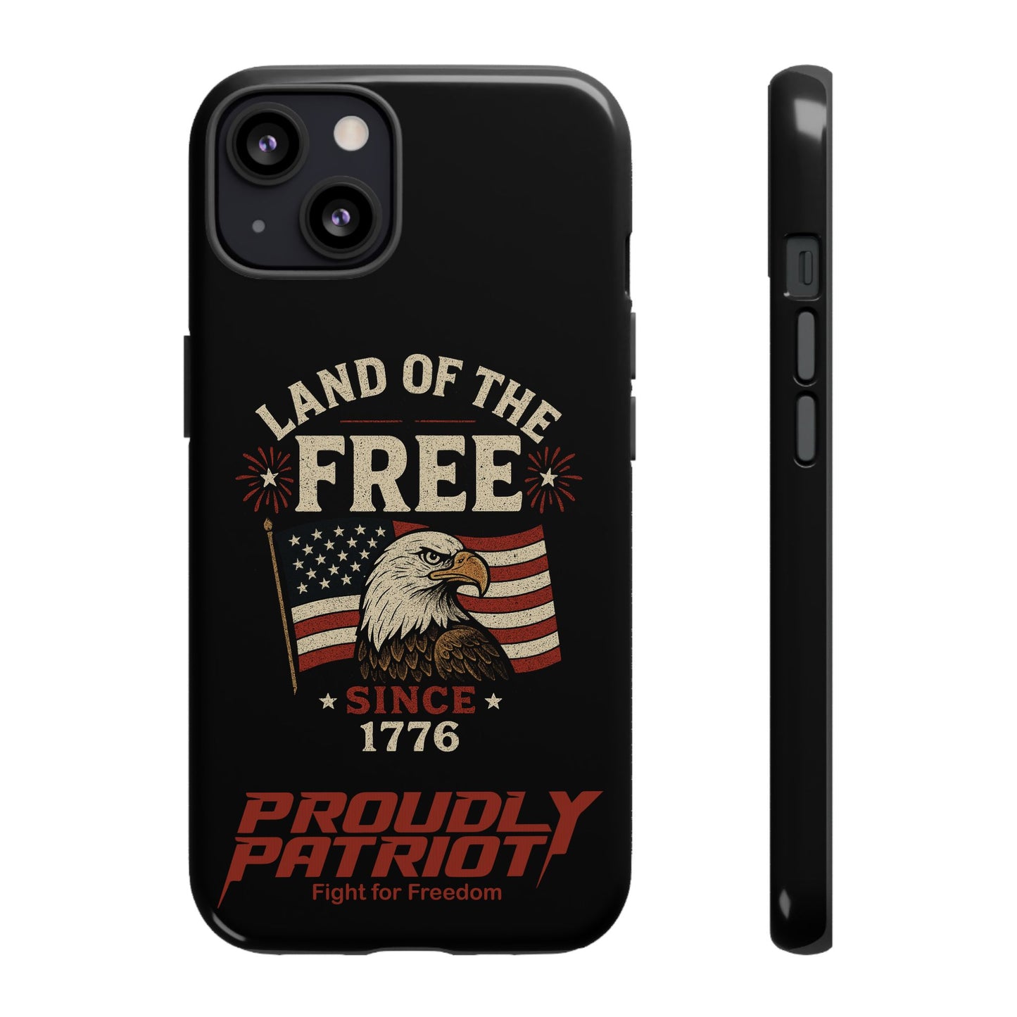 Freedom Phone Case: The Ultimate Patriotic Protector: For the Proud Patriot, USA Flag Phone Cover, Tough Cases for Veterans, Independence Day Gift