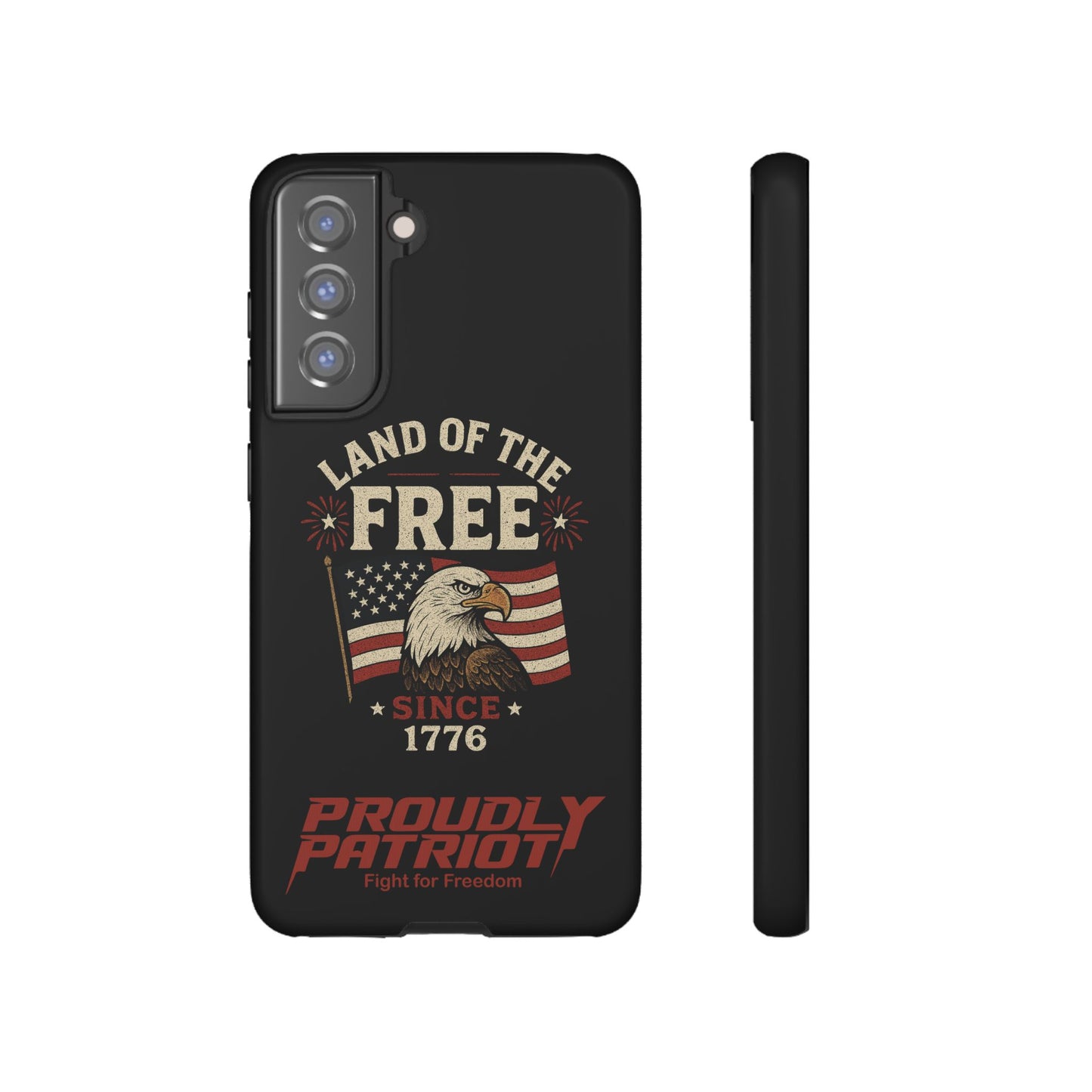 Freedom Phone Case: The Ultimate Patriotic Protector: For the Proud Patriot, USA Flag Phone Cover, Tough Cases for Veterans, Independence Day Gift