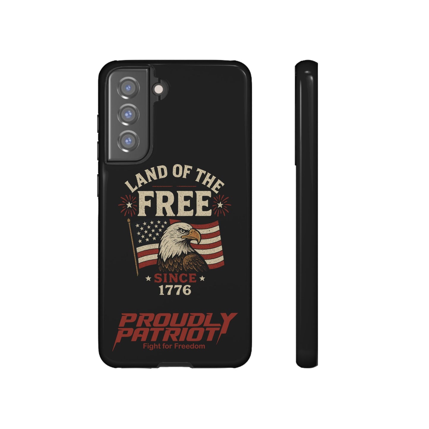 Freedom Phone Case: The Ultimate Patriotic Protector: For the Proud Patriot, USA Flag Phone Cover, Tough Cases for Veterans, Independence Day Gift