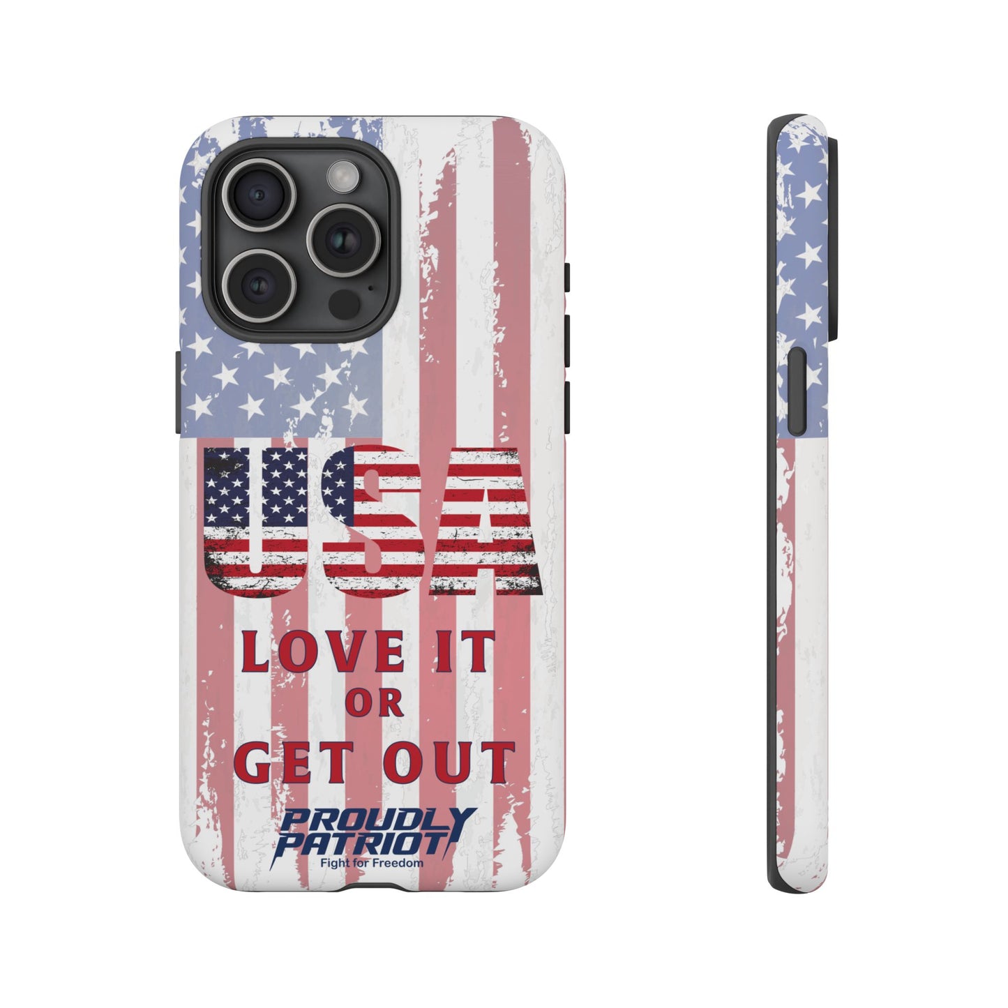 Stars, Stripes, and Zero Tolerance, Phone Case