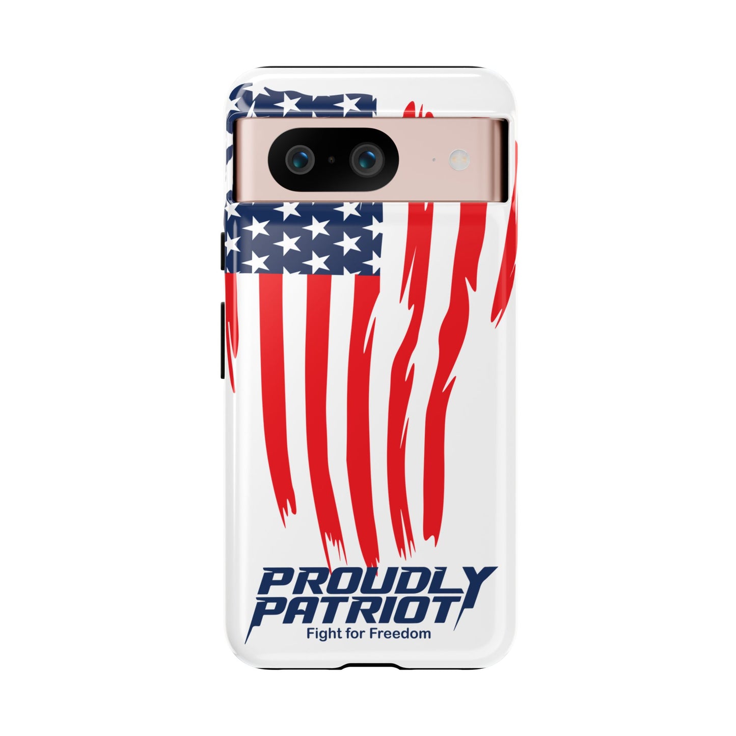 The Flag, Patriotic Phone Case for Proud Americans, USA Flag Phone Cover, Tough Cases for Veterans, Independence Day Gift