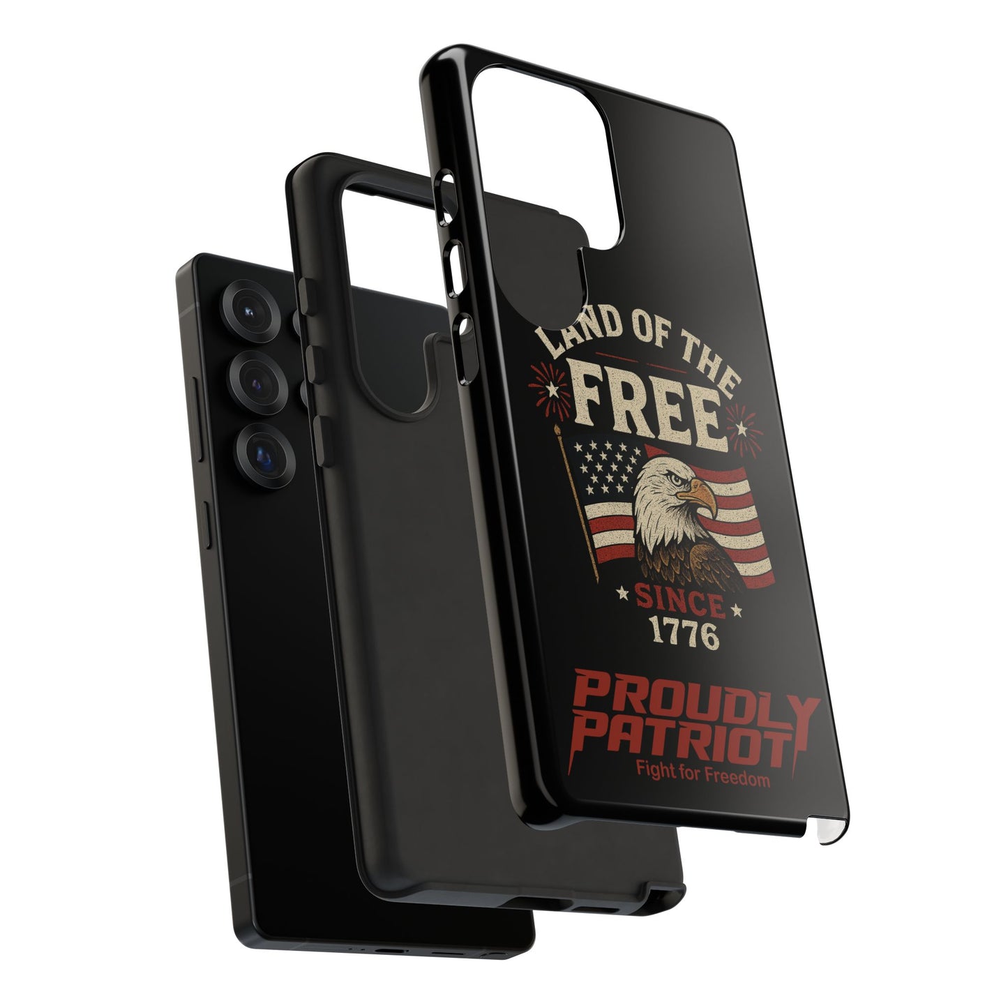 Freedom Phone Case: The Ultimate Patriotic Protector: For the Proud Patriot, USA Flag Phone Cover, Tough Cases for Veterans, Independence Day Gift