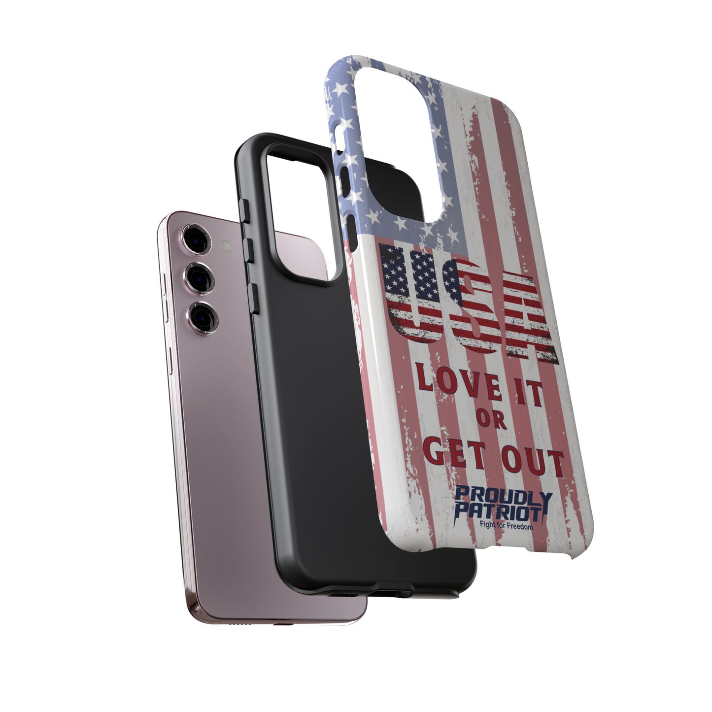 Stars, Stripes, and Zero Tolerance, Phone Case