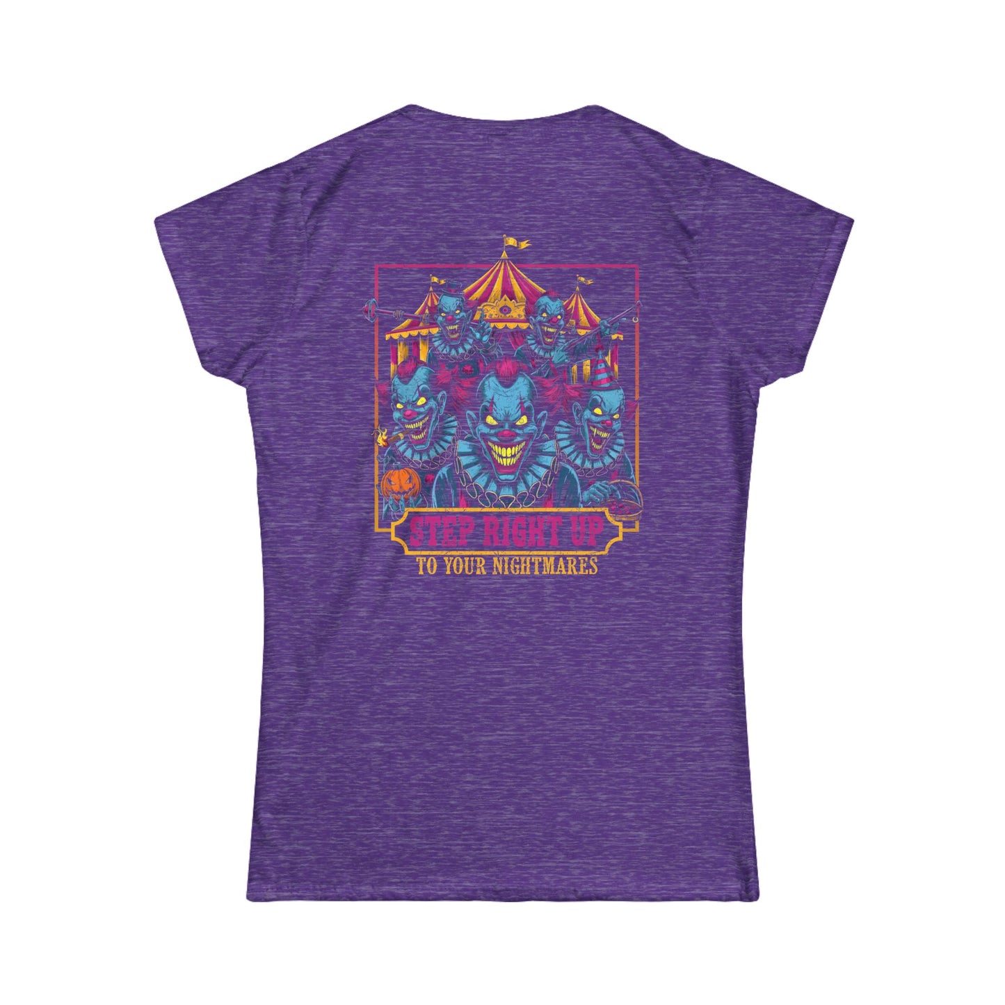 Creepy Circus Horror Style Women's Tee