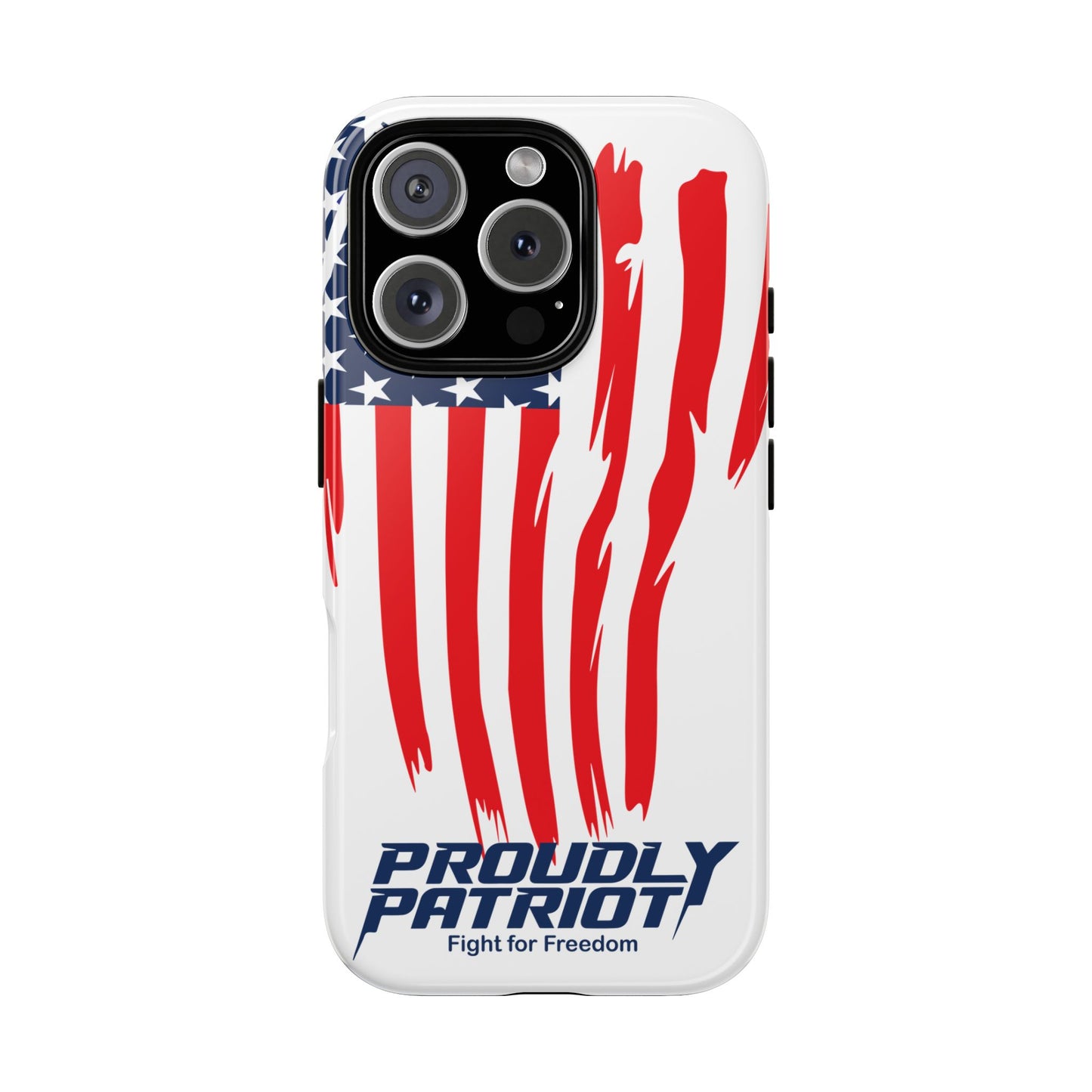 The Flag, Patriotic Phone Case for Proud Americans, USA Flag Phone Cover, Tough Cases for Veterans, Independence Day Gift