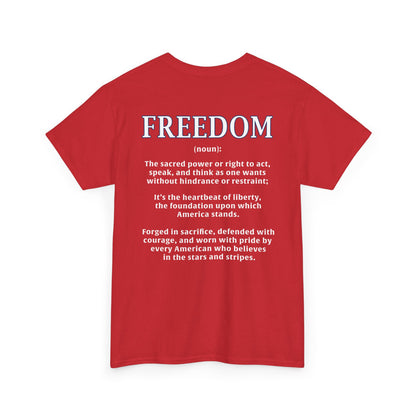 Freedom: The Heartbeat of Liberty Tee