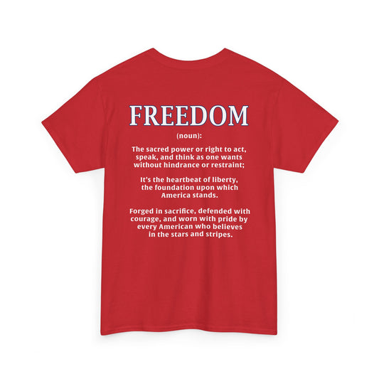 Freedom: The Heartbeat of Liberty Tee