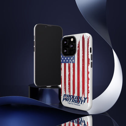 Distressed Flag, Phone Case