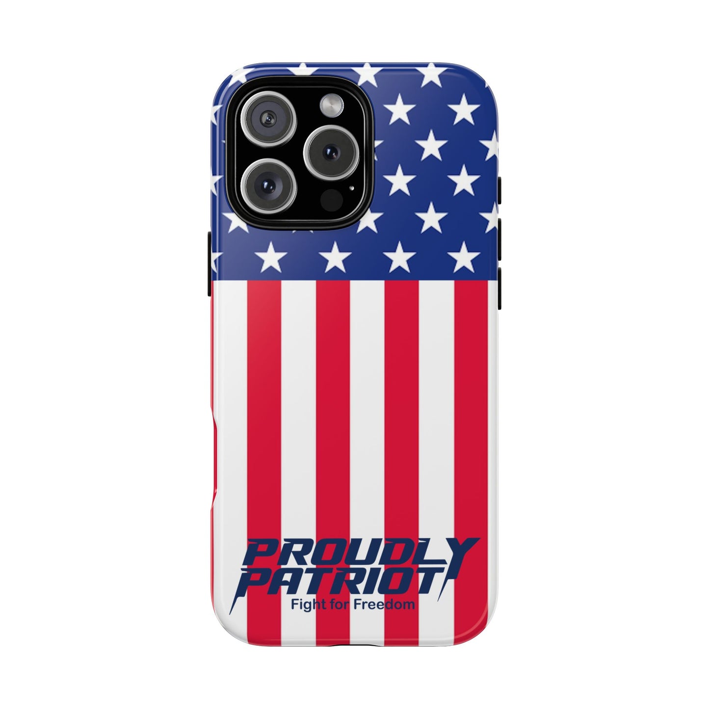 Stars, Stripes, and Cell Phones, Patriotic Phone Case for Proud Americans, USA Flag Phone Cover, Tough Cases for Veterans, Independence Day Gift