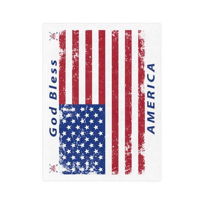 Patriotic Microfiber Blanket