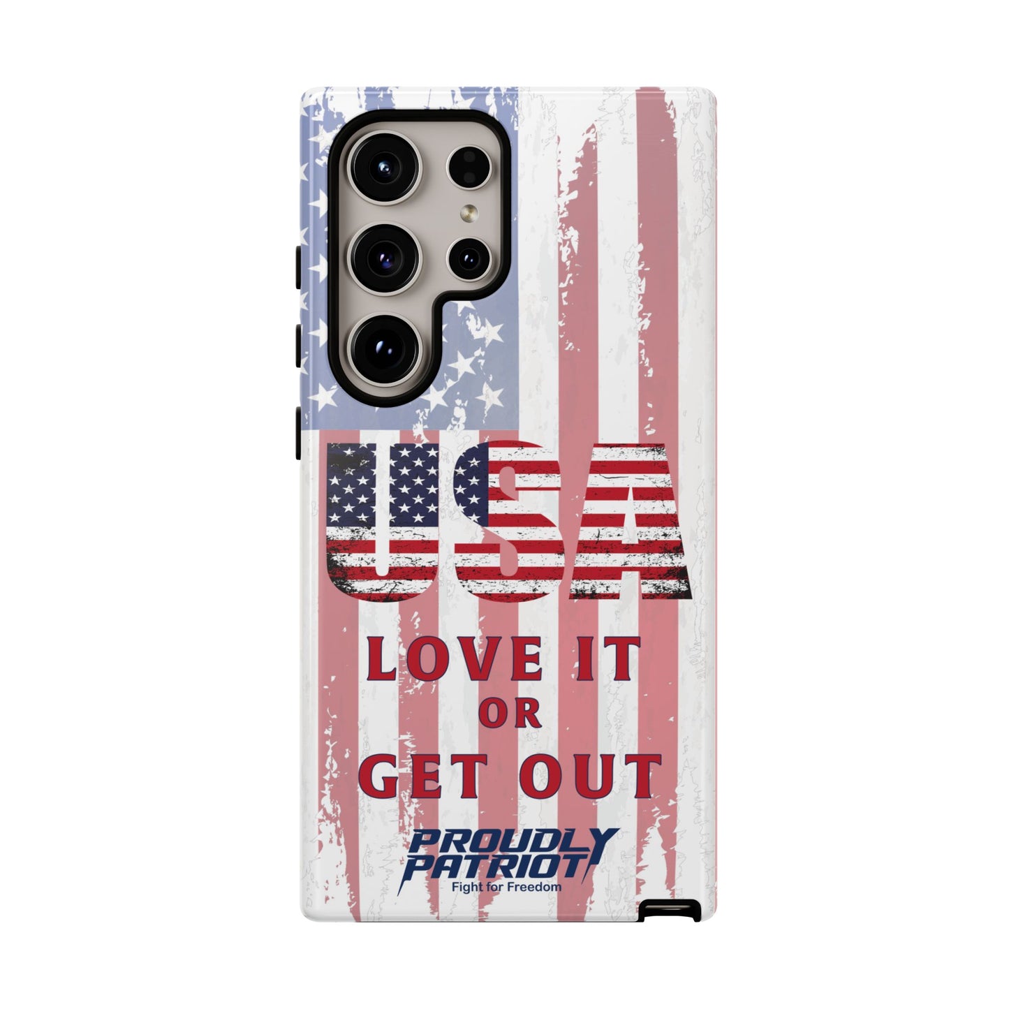 Stars, Stripes, and Zero Tolerance, Phone Case