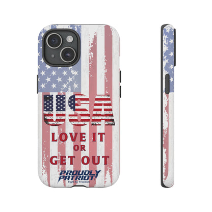 Stars, Stripes, and Zero Tolerance, Phone Case