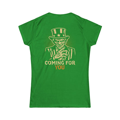 Uncle Sam’s Warning Women's Tee