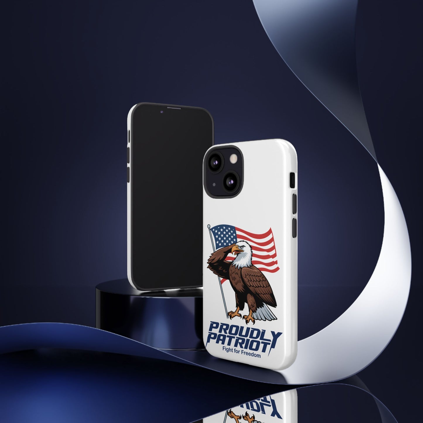 Major Talon Reporting for Duty! Patriotic Phone Case for Proud Americans, USA Flag Phone Cover, Tough Cases for Veterans, Independence Day Gift