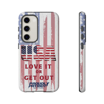 Stars, Stripes, and Zero Tolerance, Phone Case