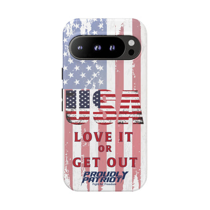 Stars, Stripes, and Zero Tolerance, Phone Case