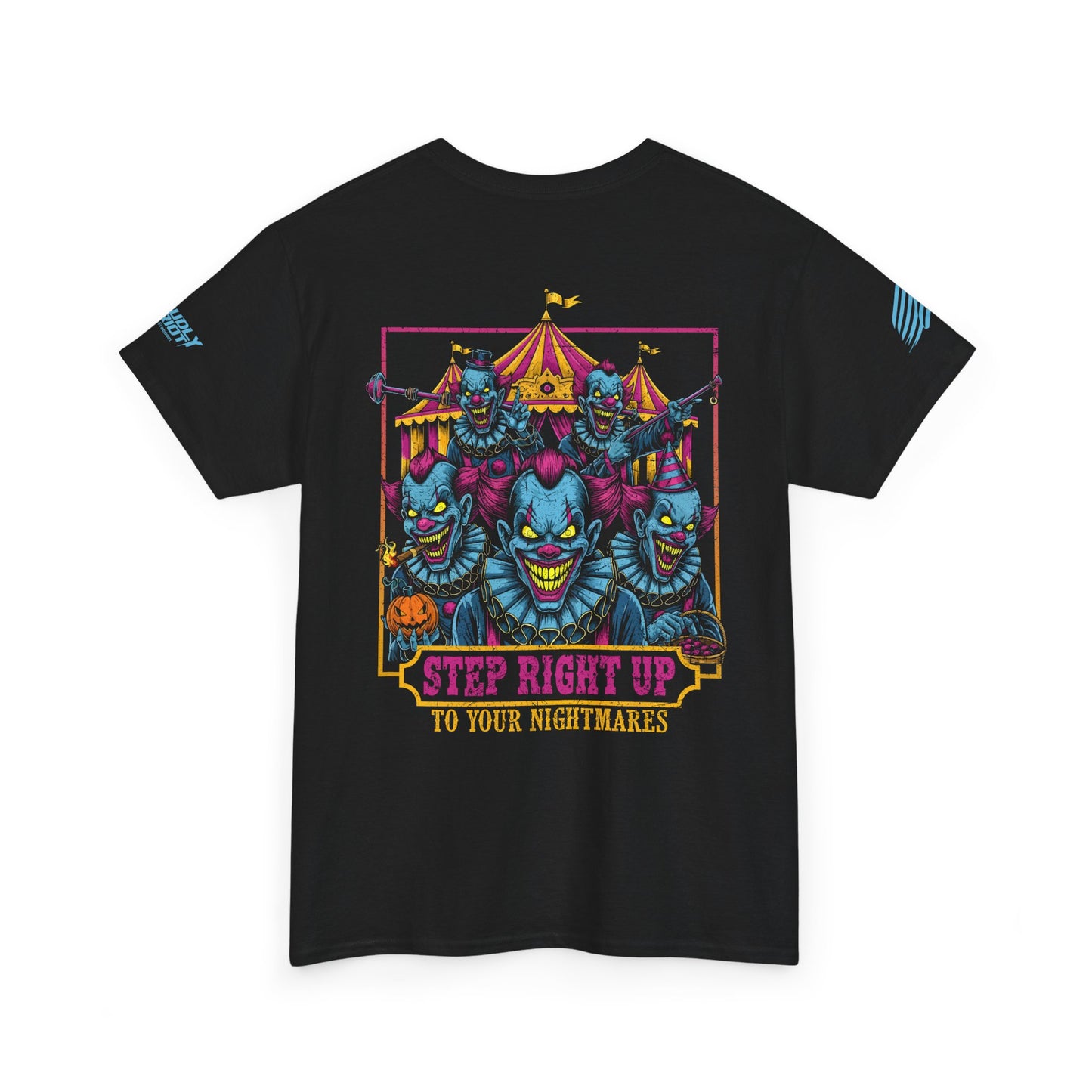Creepy Circus Horror Style Tee