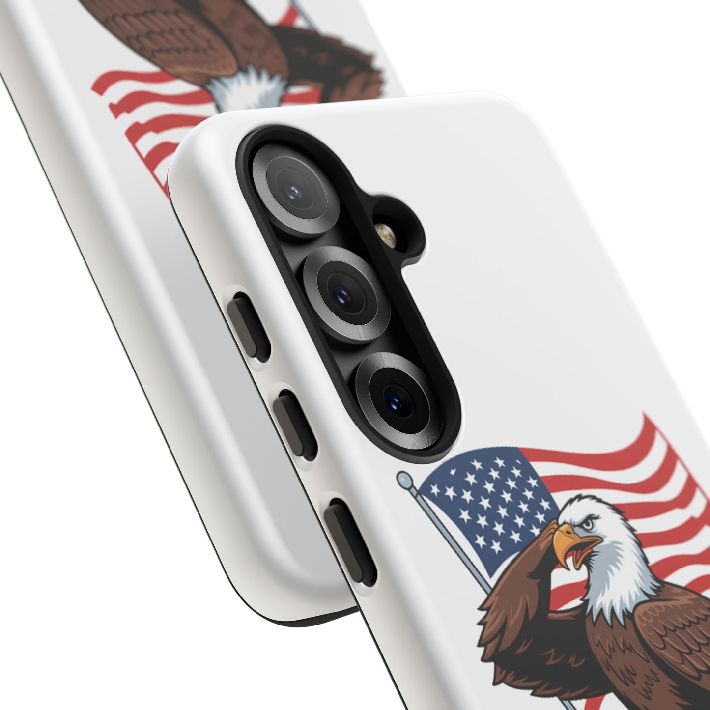 Major Talon Reporting for Duty! Patriotic Phone Case for Proud Americans, USA Flag Phone Cover, Tough Cases for Veterans, Independence Day Gift