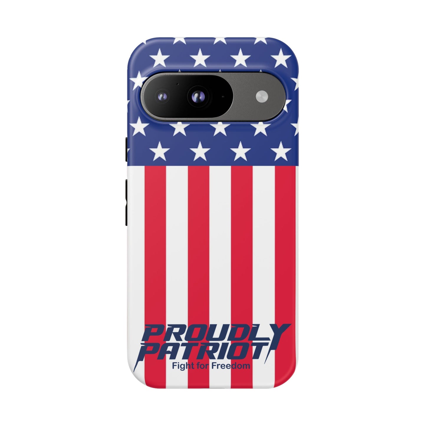 Stars, Stripes, and Cell Phones, Patriotic Phone Case for Proud Americans, USA Flag Phone Cover, Tough Cases for Veterans, Independence Day Gift