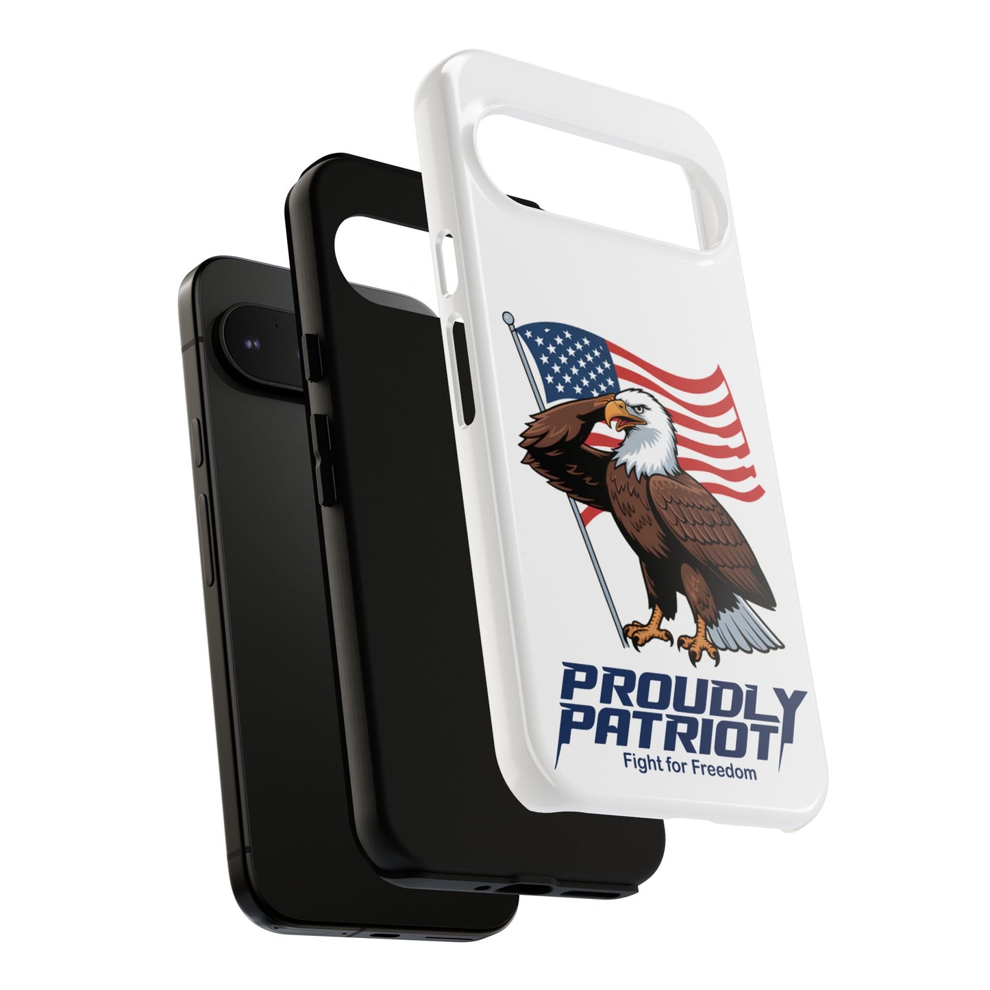 Major Talon Reporting for Duty! Patriotic Phone Case for Proud Americans, USA Flag Phone Cover, Tough Cases for Veterans, Independence Day Gift
