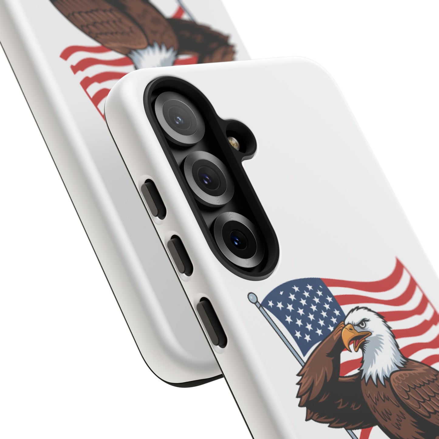 Major Talon Reporting for Duty! Patriotic Phone Case for Proud Americans, USA Flag Phone Cover, Tough Cases for Veterans, Independence Day Gift