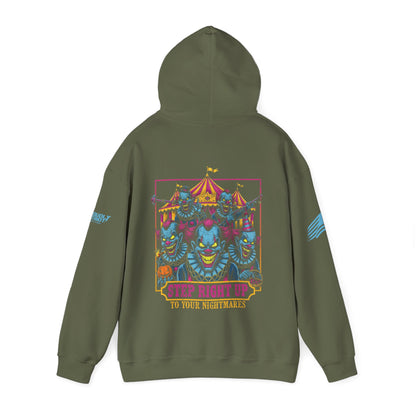 Creepy Circus Horror Style Hoodie