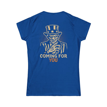 Uncle Sam’s Warning Women's Tee