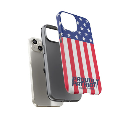 Stars, Stripes, and Cell Phones, Phone Case