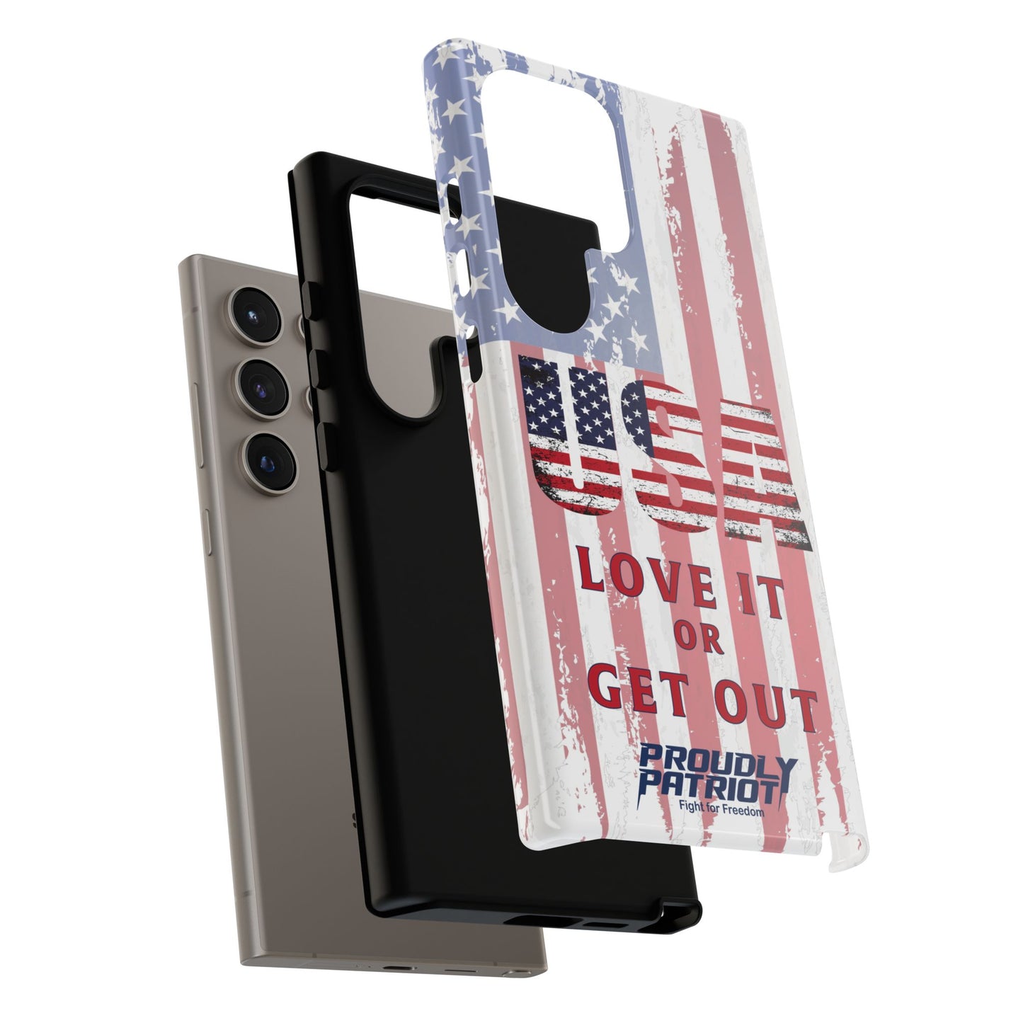 Stars, Stripes, and Zero Tolerance, Phone Case