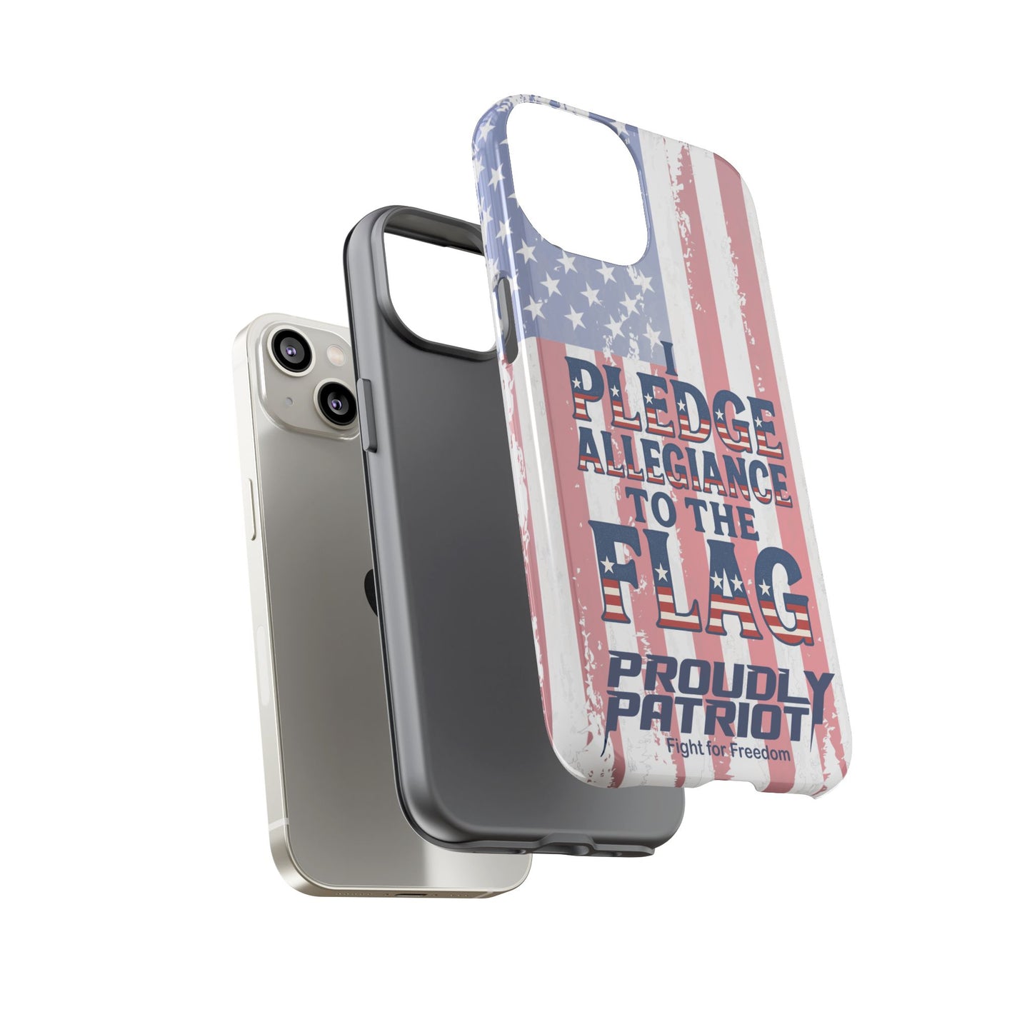 The Star-Spangled Phone Case: For the Proud Patriot, USA Flag Phone Cover, Tough Cases for Veterans, Independence Day Gift
