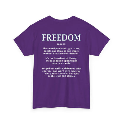 Freedom: The Heartbeat of Liberty Tee