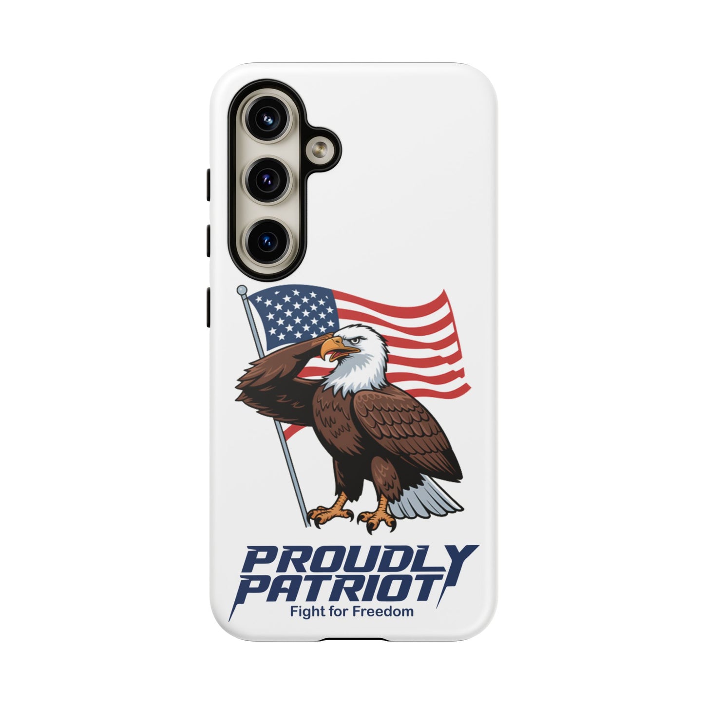 Major Talon Reporting for Duty! Patriotic Phone Case for Proud Americans, USA Flag Phone Cover, Tough Cases for Veterans, Independence Day Gift
