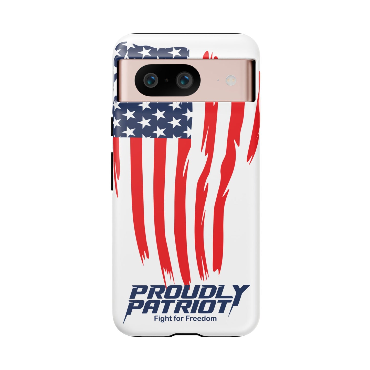 The Flag, Patriotic Phone Case for Proud Americans, USA Flag Phone Cover, Tough Cases for Veterans, Independence Day Gift