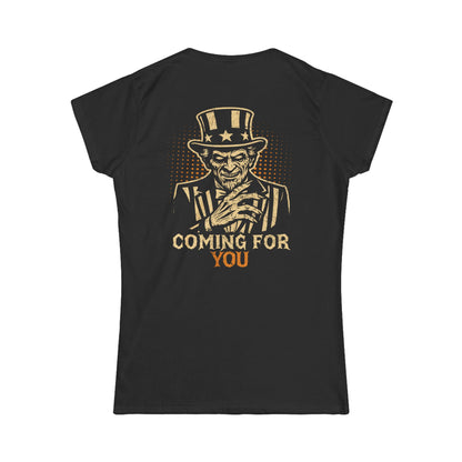 Uncle Sam’s Warning Women's Tee