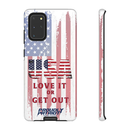 Stars, Stripes, and Zero Tolerance, Phone Case