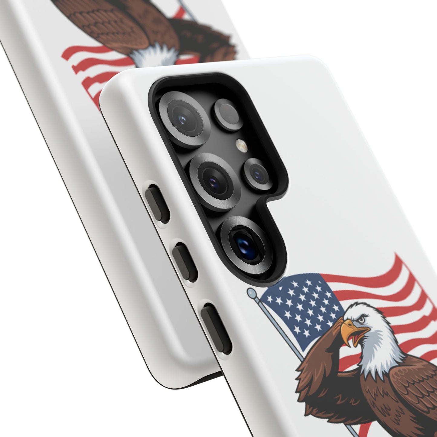 Major Talon Reporting for Duty! Patriotic Phone Case for Proud Americans, USA Flag Phone Cover, Tough Cases for Veterans, Independence Day Gift