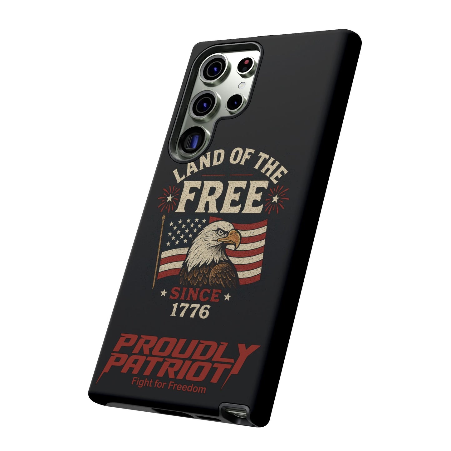 Freedom Phone Case: The Ultimate Patriotic Protector: For the Proud Patriot, USA Flag Phone Cover, Tough Cases for Veterans, Independence Day Gift