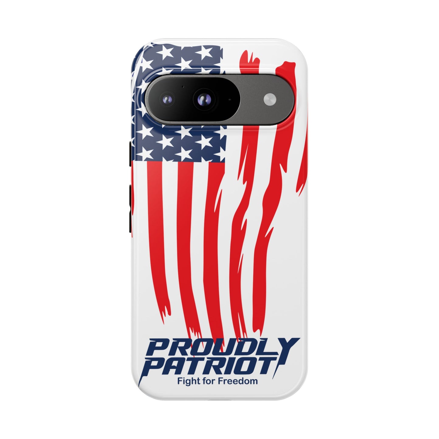 The Flag, Patriotic Phone Case for Proud Americans, USA Flag Phone Cover, Tough Cases for Veterans, Independence Day Gift