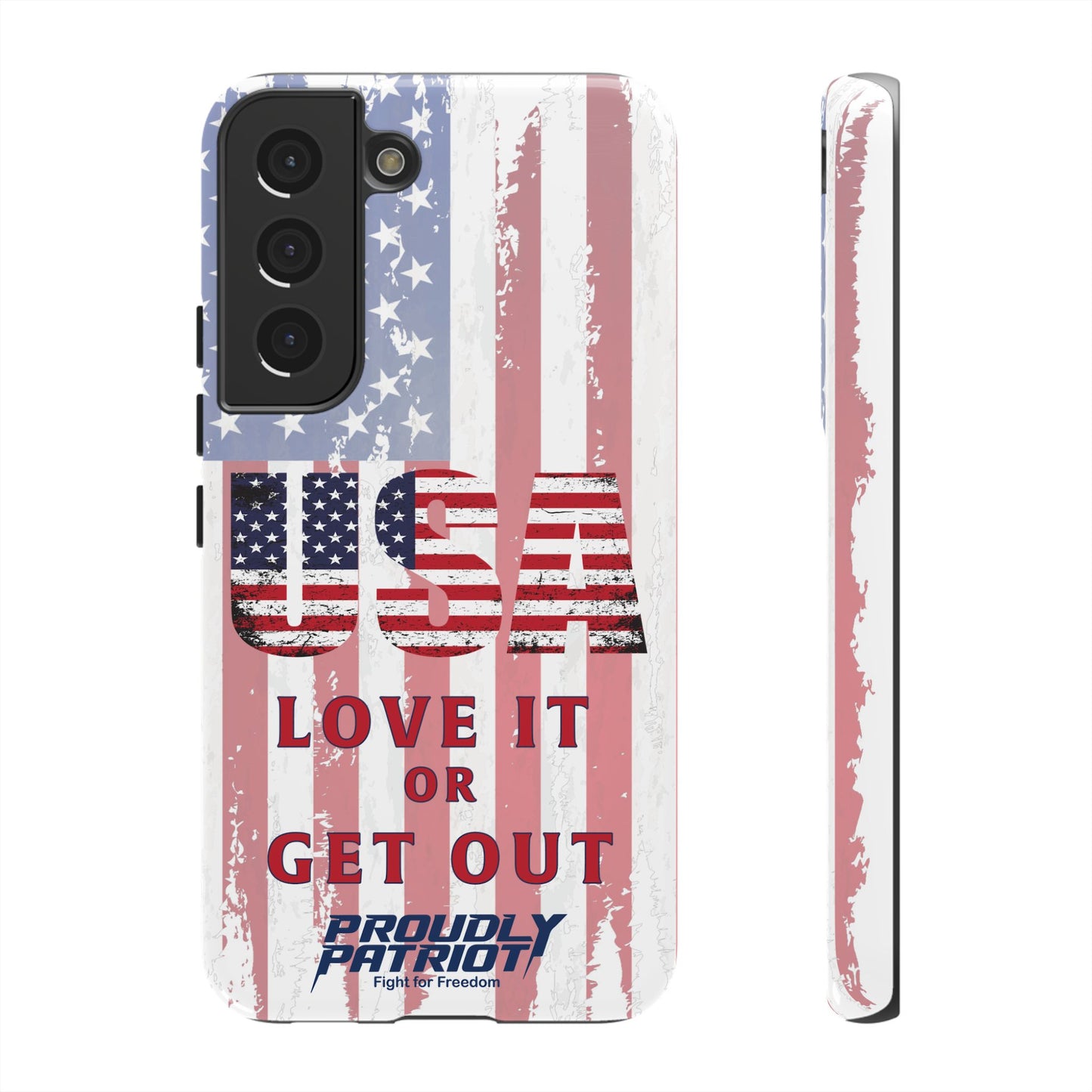 Stars, Stripes, and Zero Tolerance, Phone Case
