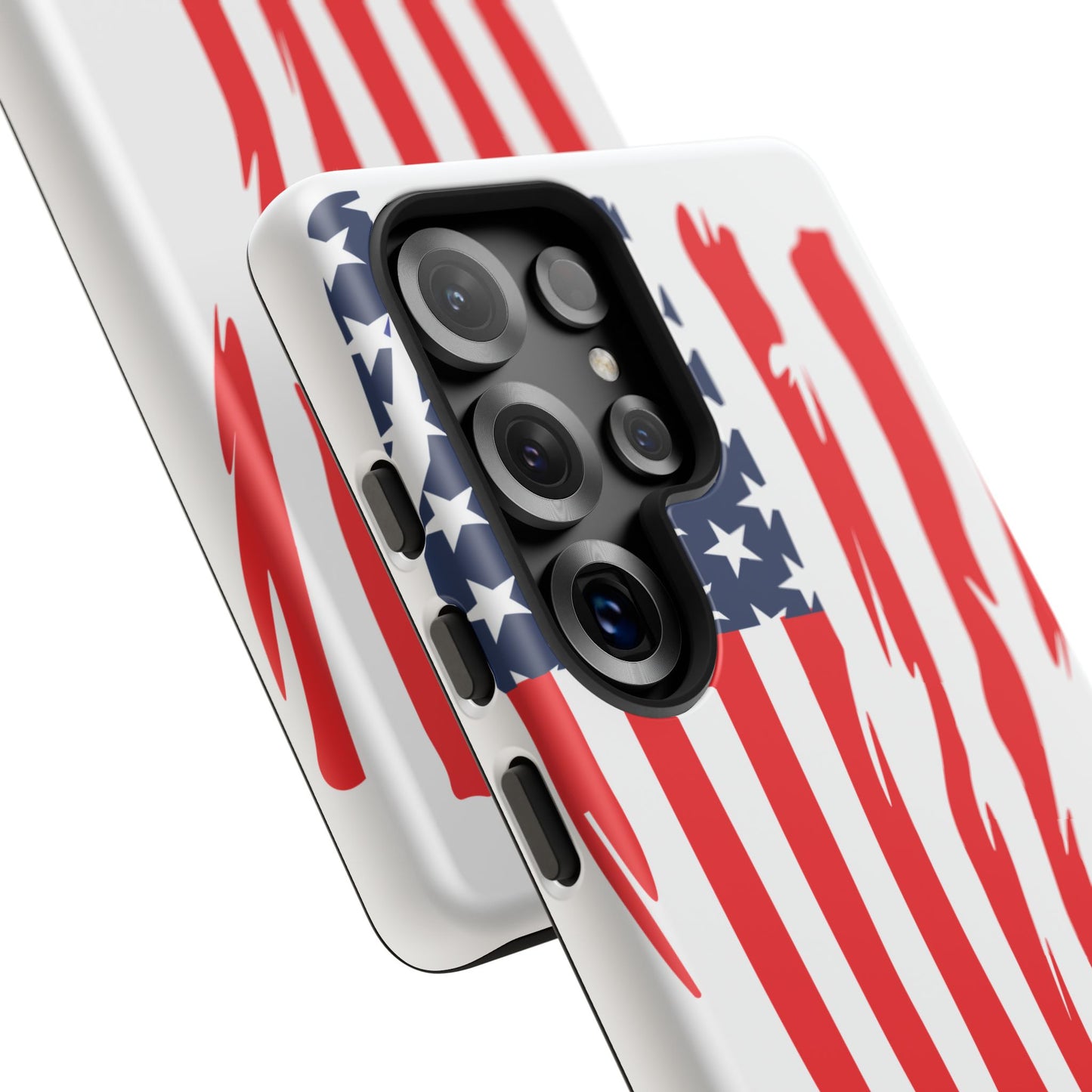 The Flag, Patriotic Phone Case for Proud Americans, USA Flag Phone Cover, Tough Cases for Veterans, Independence Day Gift