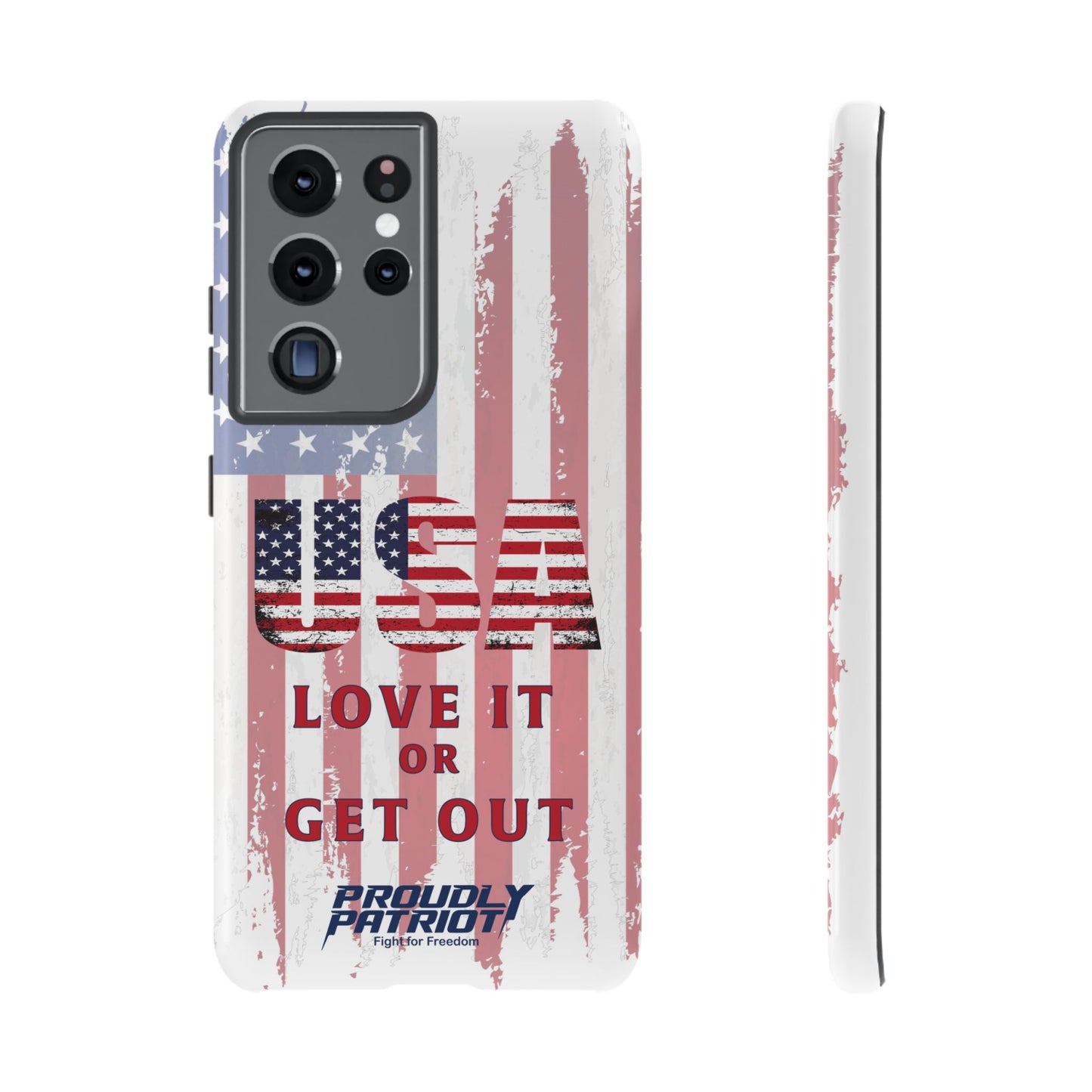 Stars, Stripes, and Zero Tolerance, Phone Case