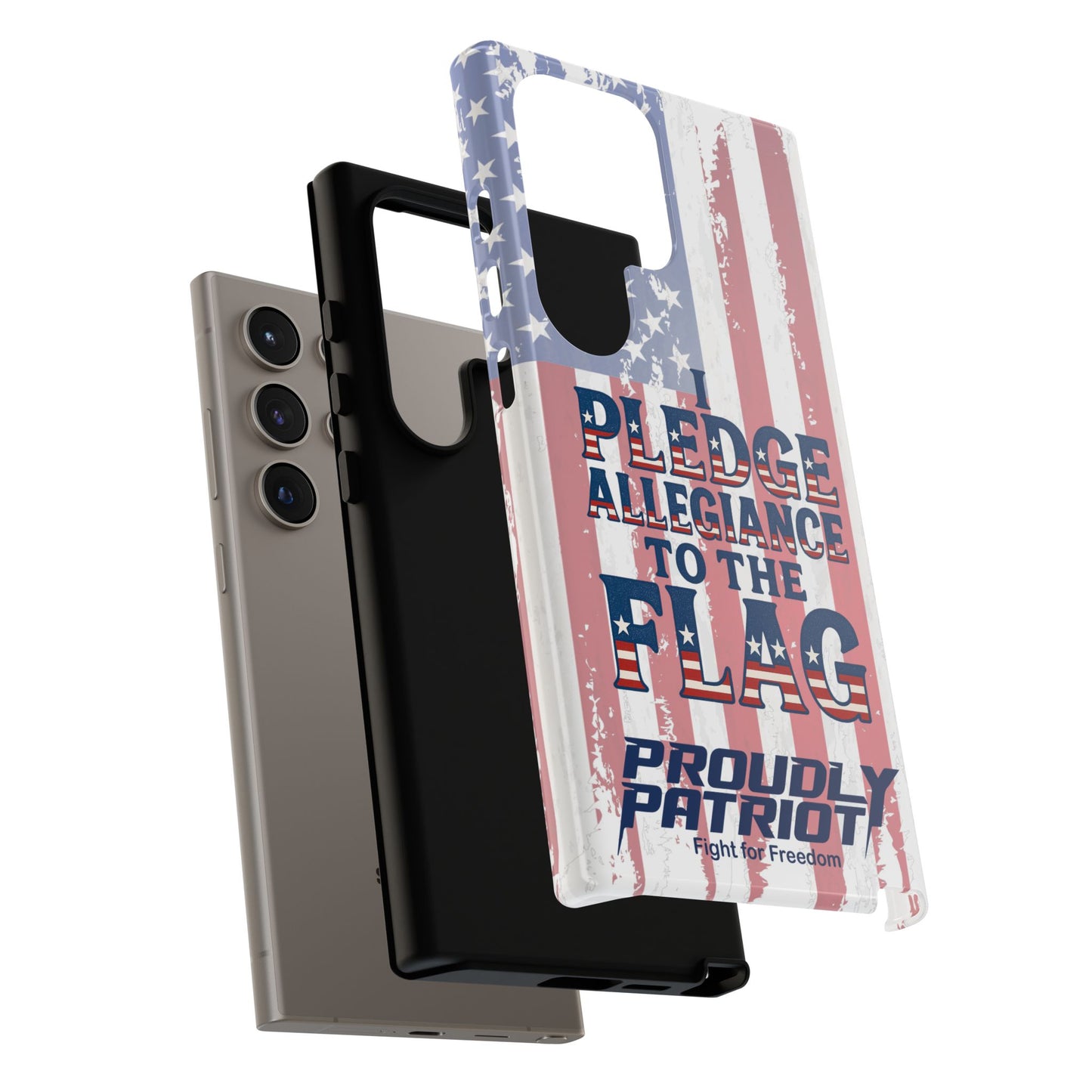 The Star-Spangled Phone Case: For the Proud Patriot, USA Flag Phone Cover, Tough Cases for Veterans, Independence Day Gift