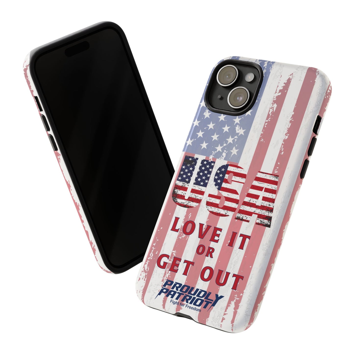 Stars, Stripes, and Zero Tolerance, Phone Case